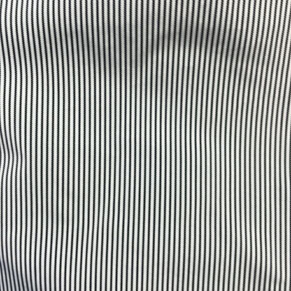 Alia. Black and white pin striped lightweight jacket/windbreaker.  Women's 18 - Picture 10 of 10